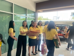 พิธีเจริญพระพุทธมนต์และทำบุญตักบาตรถวายพระราชกุศล เนื่องในโอกาสวันเฉลิมพระชนมพรรษา พระบาทสมเด็จพระเจ้าอยู่หัว 28 กรกฎาคม 2568